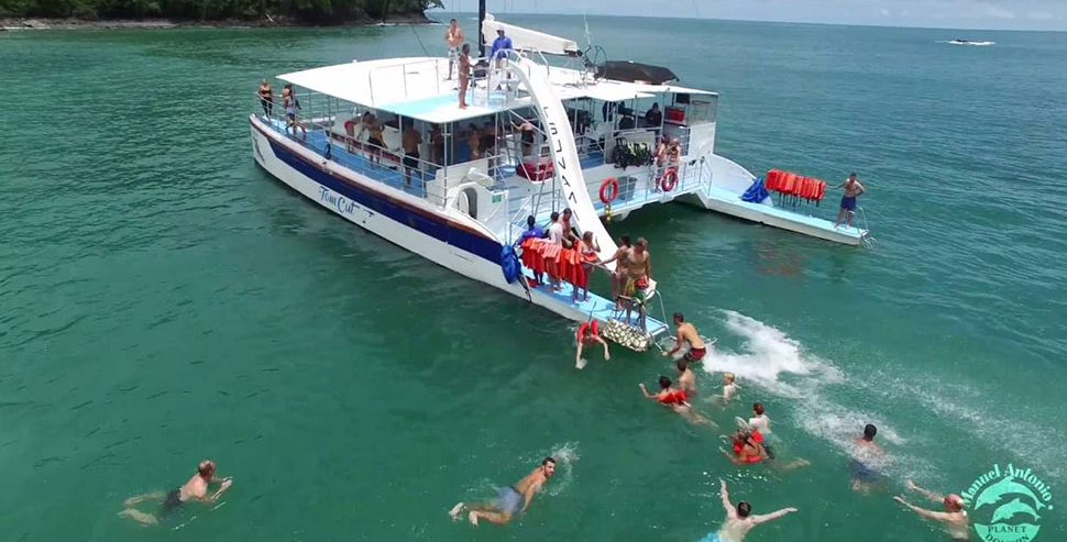 catamaran trip to Mauritius