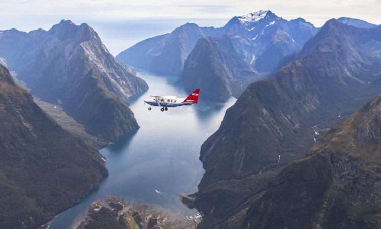 Milford Sound with a scenic flight